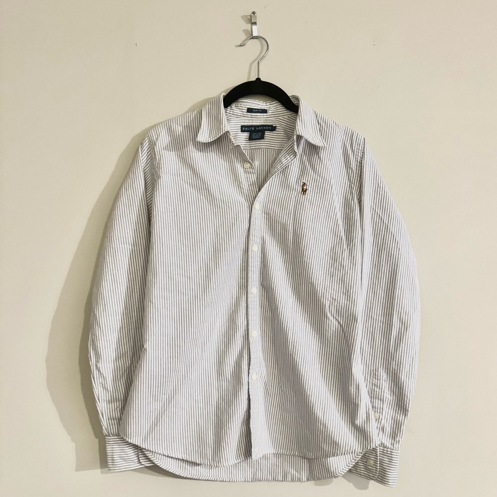 FINAL SALE ✨Ralph Lauren Slim Fit Polo Button Down